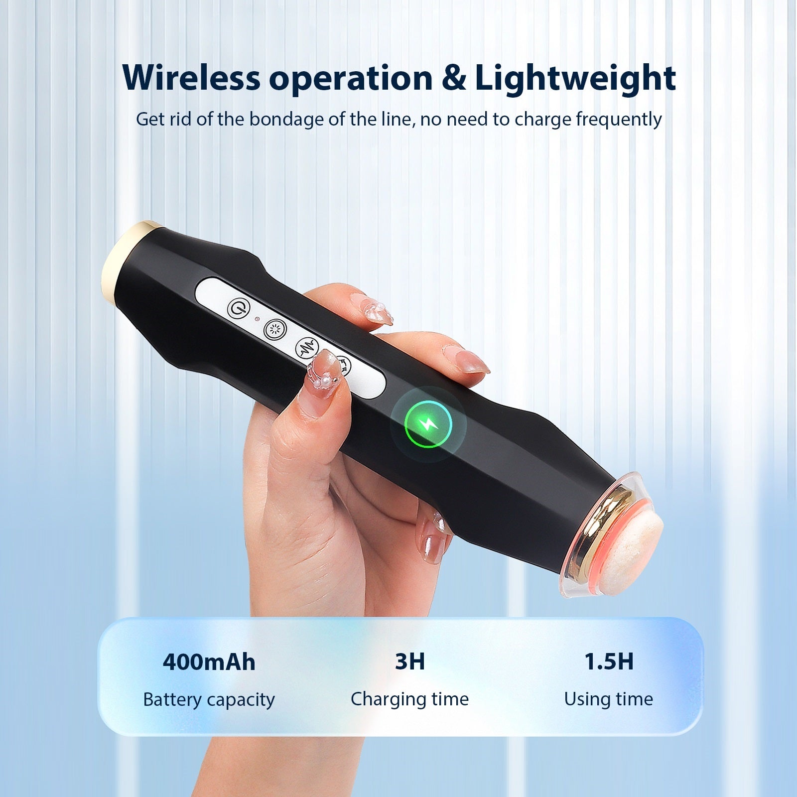 Facial Oxygen Bubble Device, Oxygen Balancing Beauty Meter Skin Care Pen