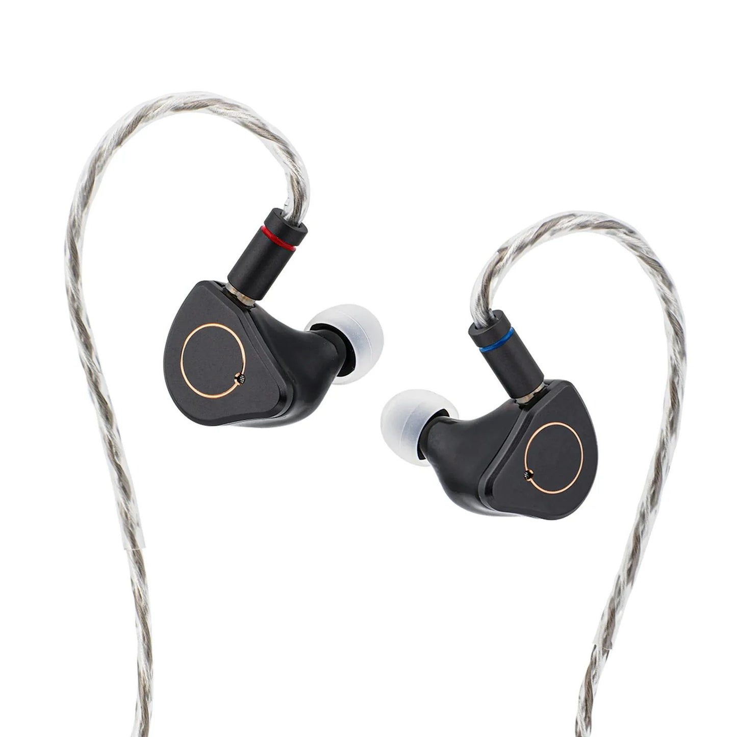 SuperMix Hybrid Drivers HiFi Earphone Wired Audiophile IEMs With SilverPlated OFC Cable For Studio  3