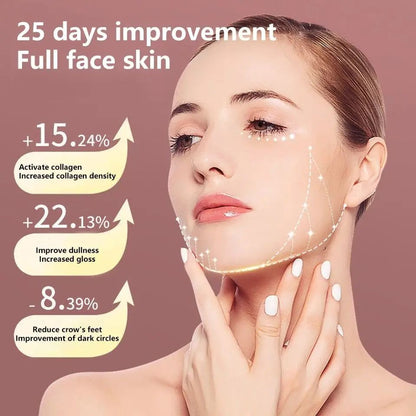 Facial Slimming Vibration Massager With LED Photon Therapy Heated V Face Lifting Device For Double  3