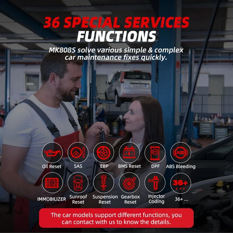 Car Diagnostic Tool Scanner With Bidirectional Control TPMS  Full System Diagnosis 3