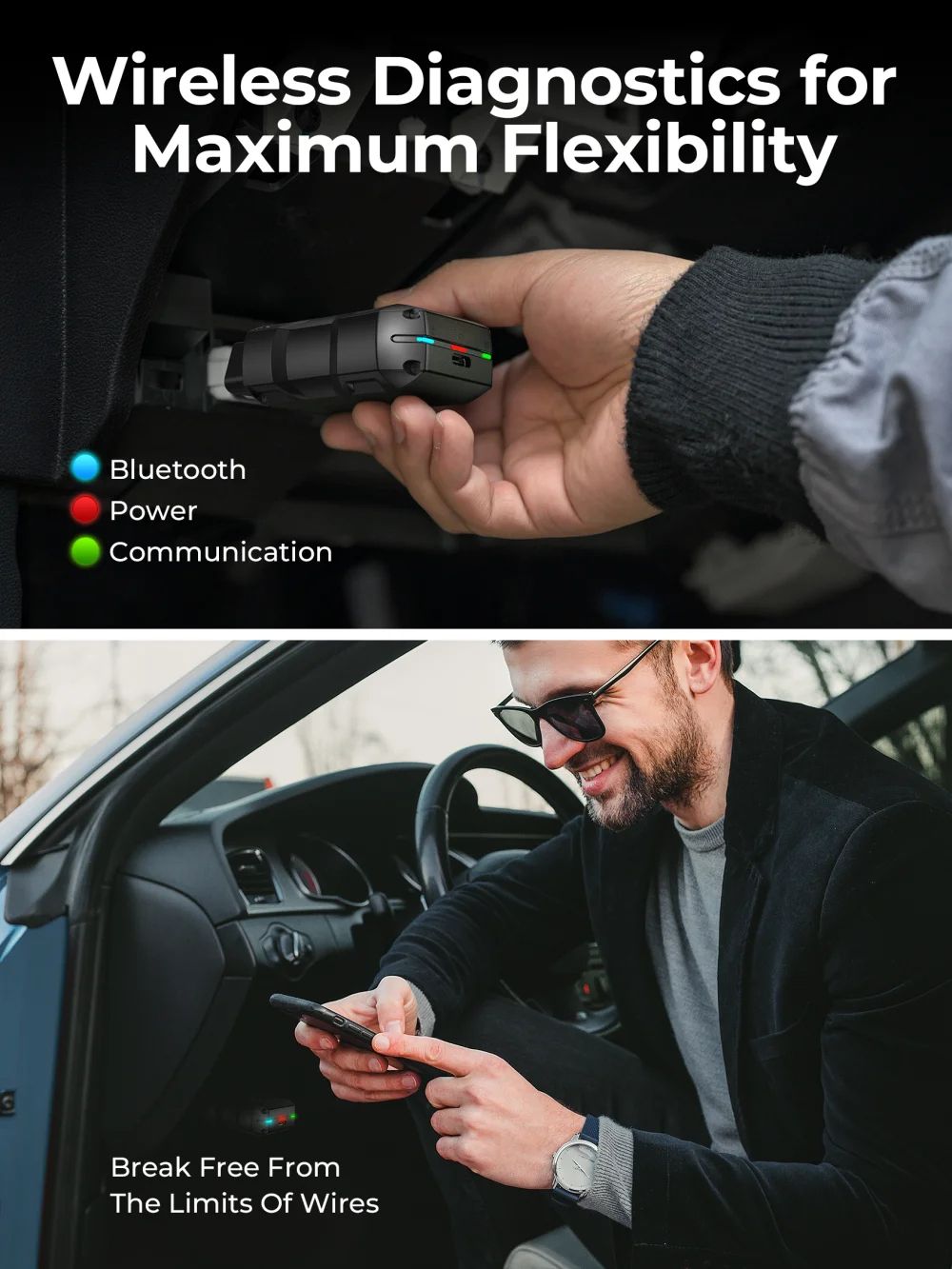 TOPDON TopScan Lite Smart Diagnostic Tool Bluetooth Scanner With DTC Repair Guide  Engine Fault Cod 3
