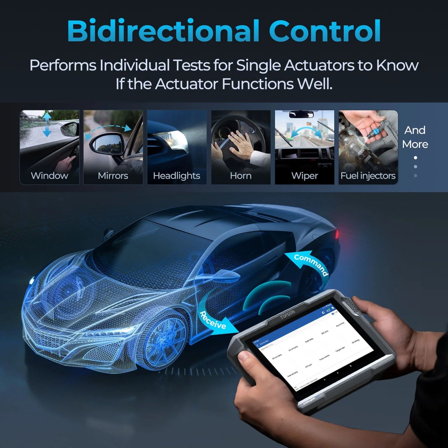 ArtiDiag900 Lite Wireless OBD2 Scanner With BiDirectional Control Full System Diagnostic Tool For A 3