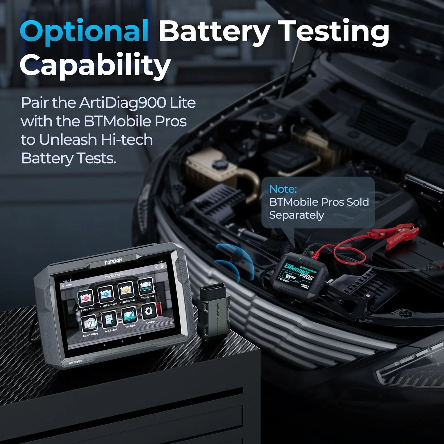 ArtiDiag900 Lite Wireless OBD2 Scanner With BiDirectional Control Full System Diagnostic Tool For A 5