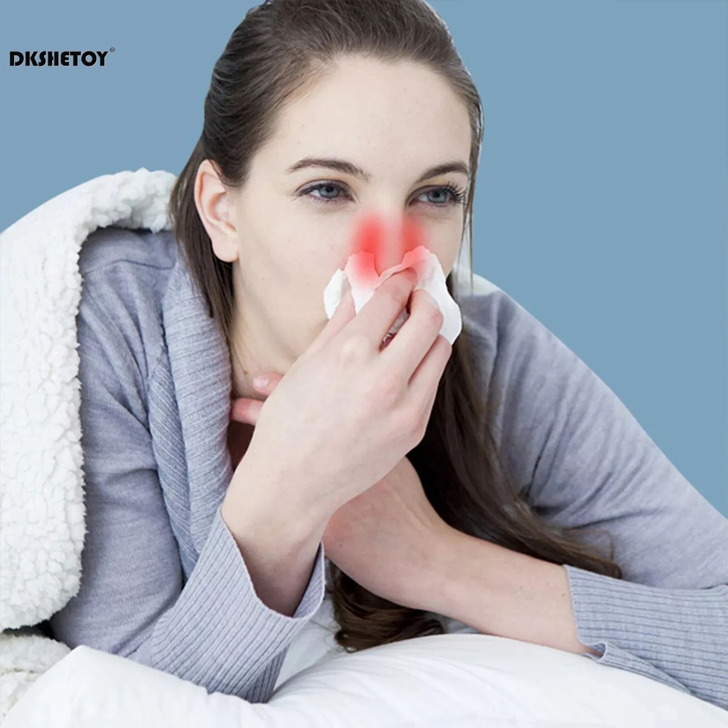 Red Light Nasal Therapy Instrument Smart Infrared Nasal Therapy Device For Rhinitis Relief Intellig 1