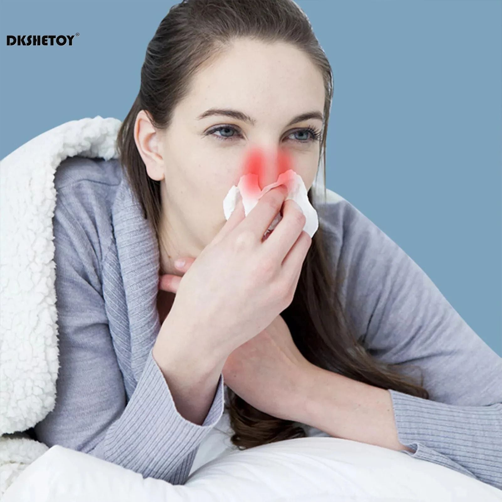 Red Light Nasal Therapy Instrument Smart Infrared Nasal Therapy Device For Rhinitis Relief Intellig 1