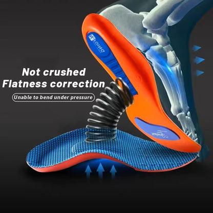 Orthotic Arch Support Insoles For Flat Feet Shock Absorbing Running Shoe Insert 3