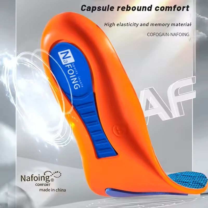 Orthotic Arch Support Insoles For Flat Feet Shock Absorbing Running Shoe Insert 5