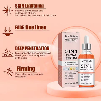 Vitamin C Hyaluronic Acid Face Serum For Fine Lines And Brightening 3