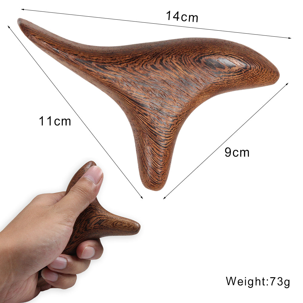 Wooden Lymphatic Drainage Massager Anti Cellulite Body Shaping  Gua Sha Tool For Sore Muscle Relief 9