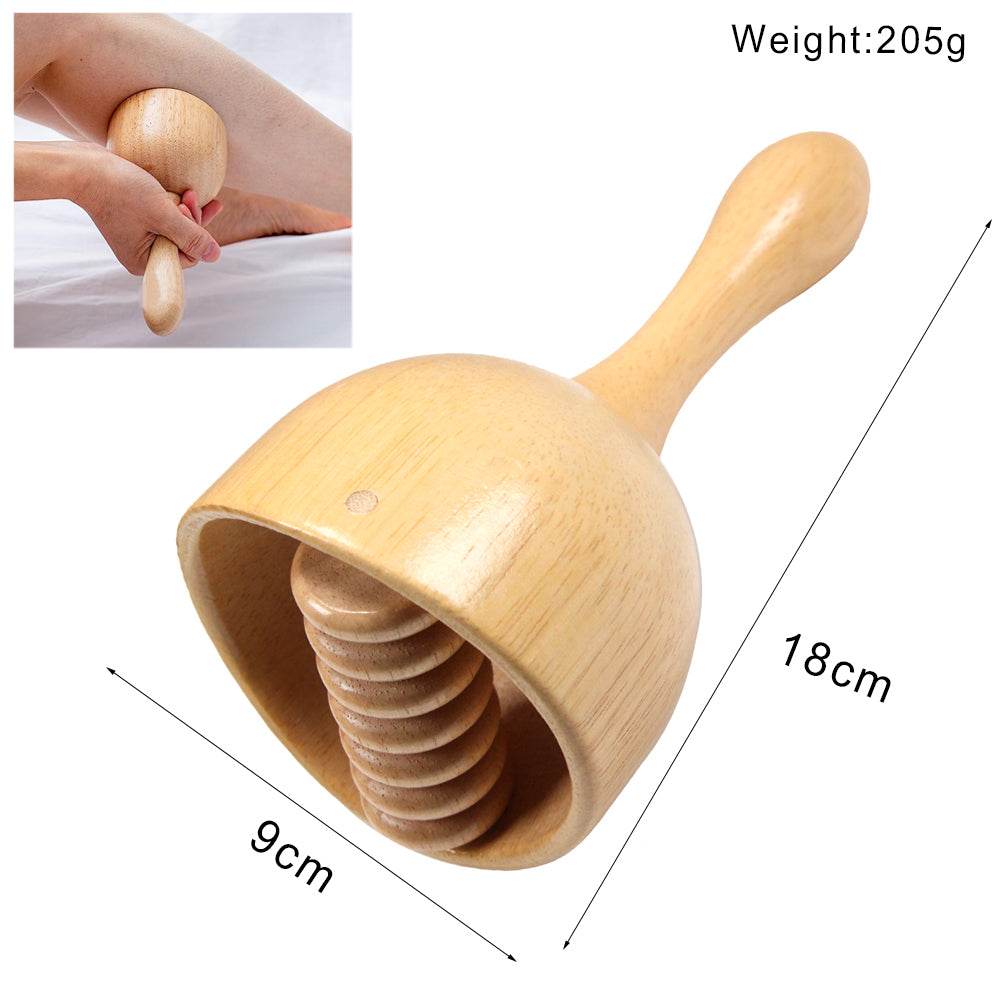 Wooden Lymphatic Drainage Massager Anti Cellulite Body Shaping  Gua Sha Tool For Sore Muscle Relief 10