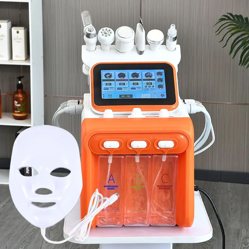 Multi Function Hydro Facial Machine Aqua Peeling Skin Scrubber Oxygen Jet Dermabrasion 2