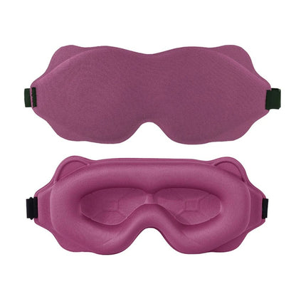 3D Sleeping Mask For Eyes Block Out Light Soft Sleeping Aid Breathable Eye Mask For Travel Night Sl 9