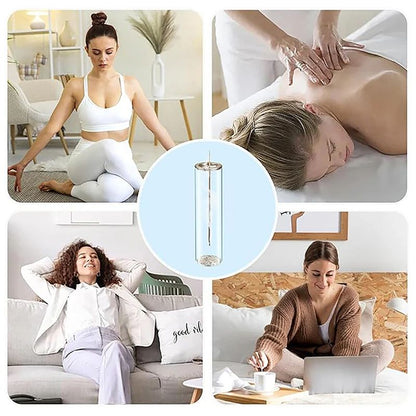 Minimalist Glass Incense Holder Anti Ash Flying Design With Detachable Ash Catcher For Home Decor Y 5