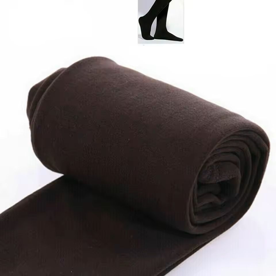 Womens Thick Thermal Fleece Pantyhose FullLength Winter Tights 10