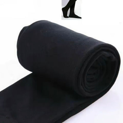 Womens Thick Thermal Fleece Pantyhose FullLength Winter Tights 2
