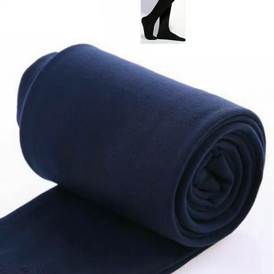 Womens Thick Thermal Fleece Pantyhose FullLength Winter Tights 4