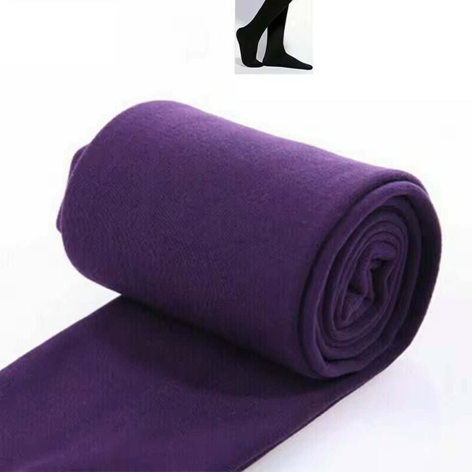 Womens Thick Thermal Fleece Pantyhose FullLength Winter Tights 6