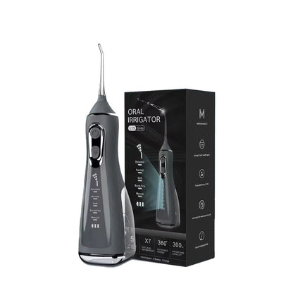Portable Oral Irrigator Water Flosser Rotating Jet Dental Cleaner Modes Teeth Floss Machine For Pla 4