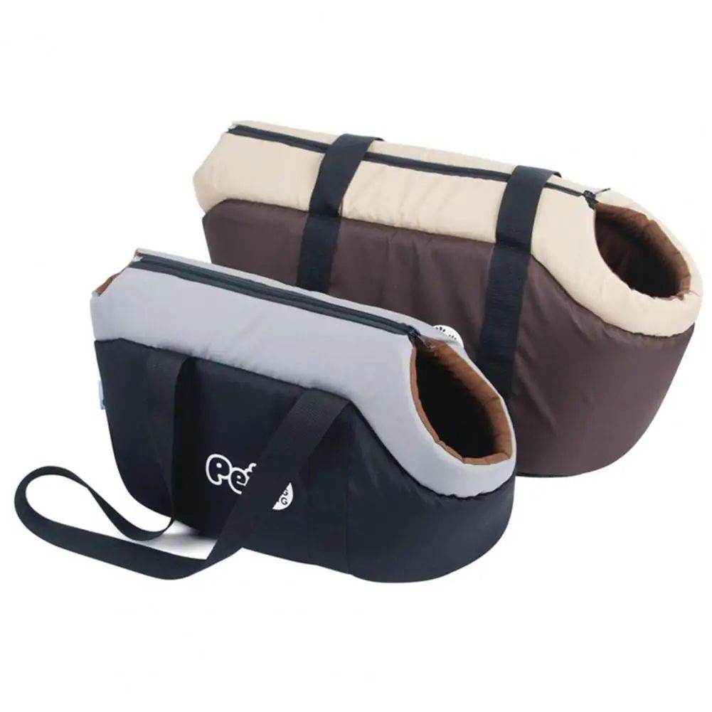 SoftSided Adjustable Pet Bag Breathable Cat  Dog Carrier Tote With Interior Pad For Travel Outgoing 4