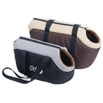SoftSided Adjustable Pet Bag Breathable Cat  Dog Carrier Tote With Interior Pad For Travel Outgoing 4