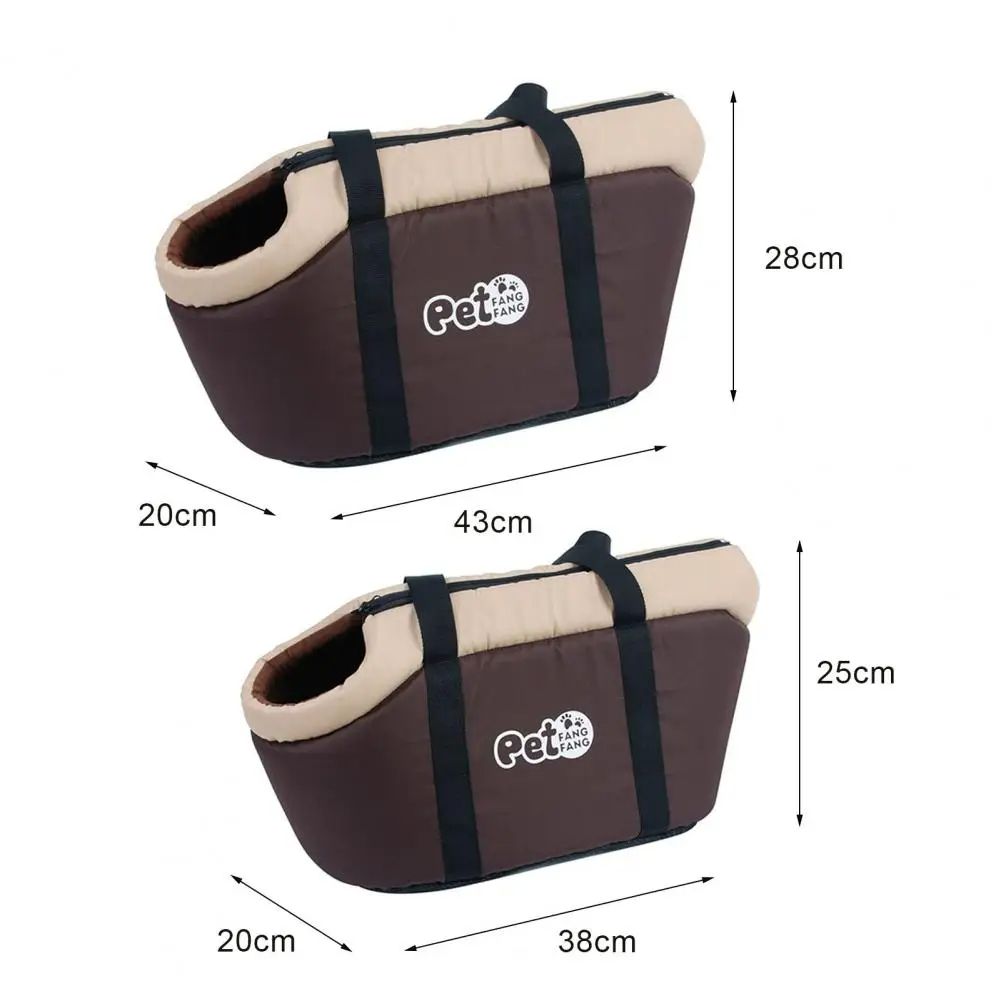 SoftSided Adjustable Pet Bag Breathable Cat  Dog Carrier Tote With Interior Pad For Travel Outgoing 5