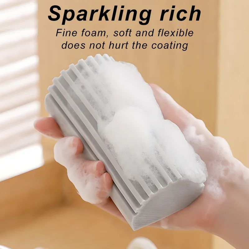 Magical Dust Cleaning Sponges PVA Sponge Damp Clean Duster For Blinds Glass Mirrors Baseboards Vent 1