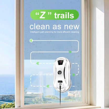 PuRuiKai Ultra Thin Robot Vacuum  Electric Window Cleaning Robot With Remote 4