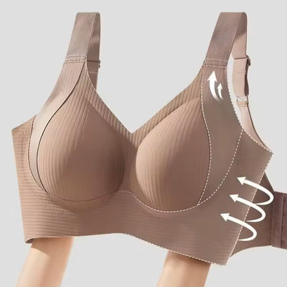 Seamless Comfort Bra For Women Adjustable Support No Steel Rings 6