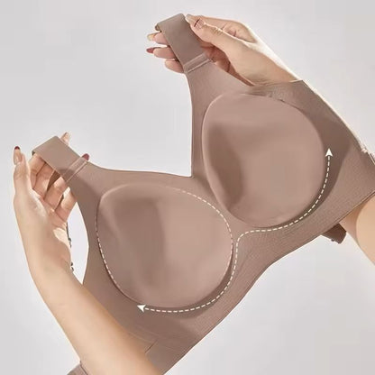 Seamless Comfort Bra For Women Adjustable Support No Steel Rings 8