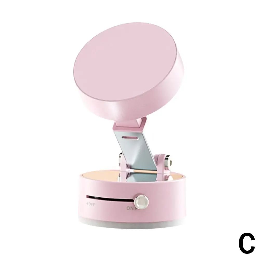 Foldable Double Sided Vacuum Suction Cup Phone Holder  Magnetic Mount Lazy Multi Functional Storage 7