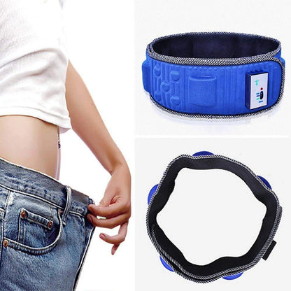 Electric Vibration Full Body Belt Abdominal Massager For Waist Fat Burning Slimming Weight Loss Mus 4