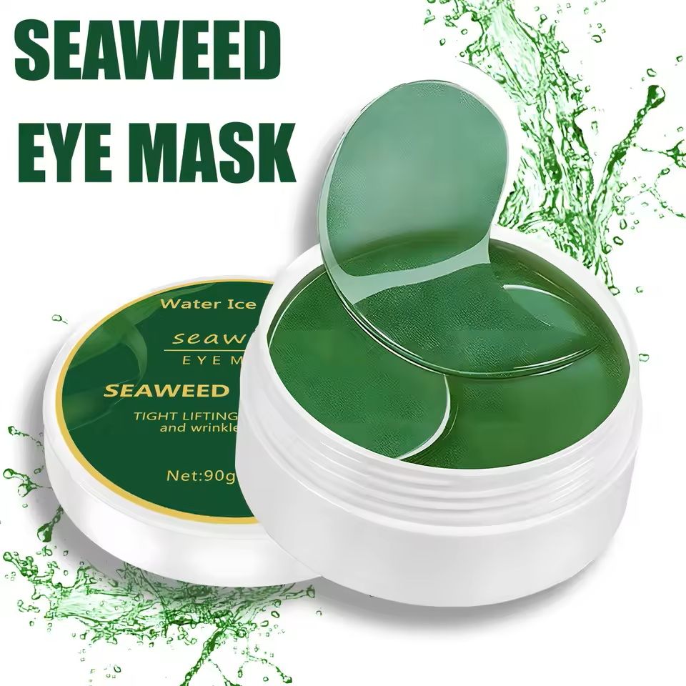 60pcs Seaweed Hyaluronic Acid Eye Mask For Dark Circles And Puffiness 6