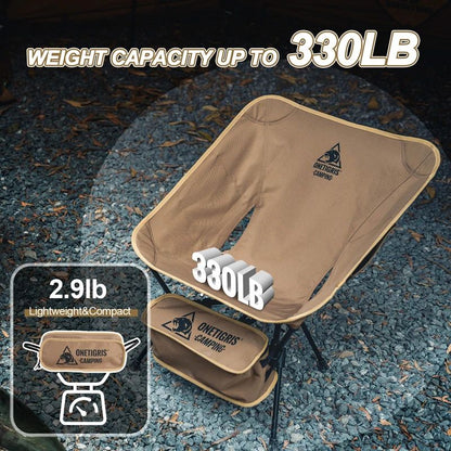 Foldable Camping Chair Lightweight Fabric  Alloy Frame Compact Triangle Framed Outdoor Hiking Seat 4