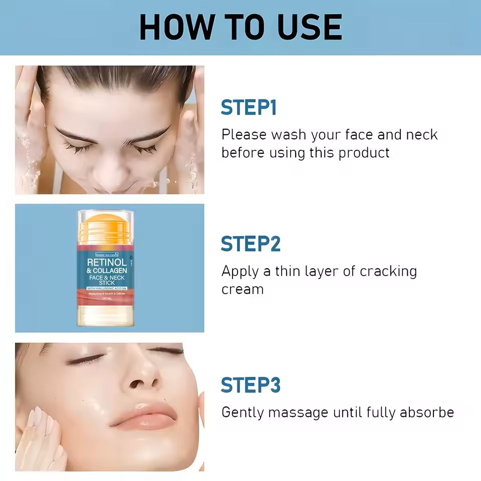 Retinol Firming Cream Stick With Collagen For AntiWrinkle Brightening 2