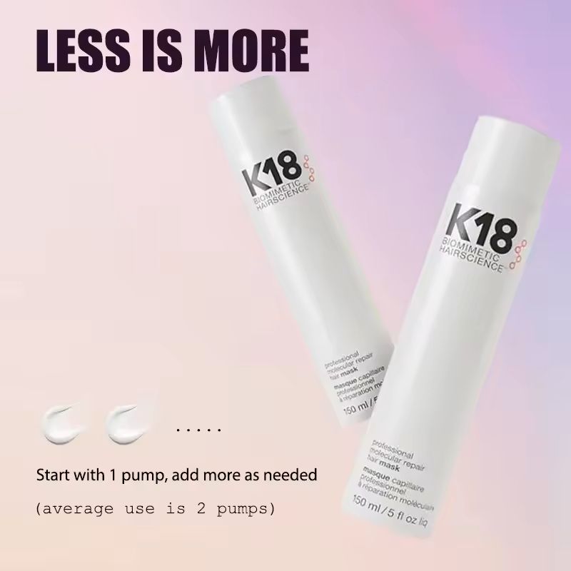 K18 LeaveIn Repair Hair Mask For Dry Damaged Hair  4Minute Intensive Treatment 1
