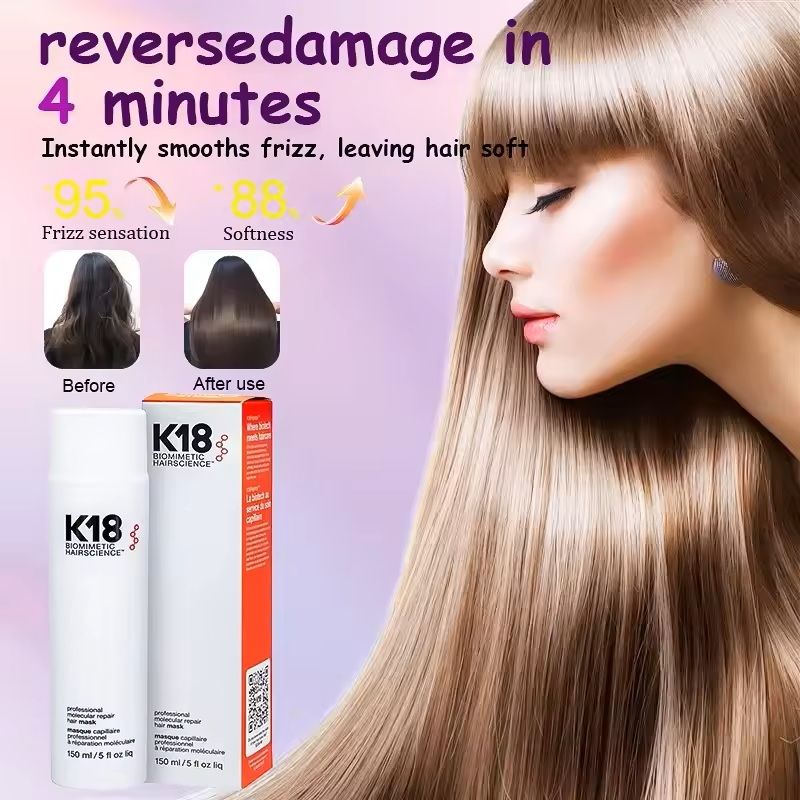 K18 LeaveIn Repair Hair Mask For Dry Damaged Hair  4Minute Intensive Treatment 2