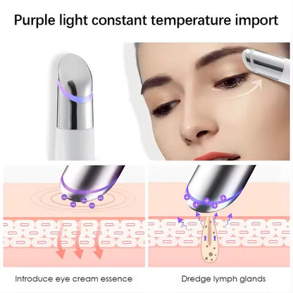 5in1 LED Eye Massager Wand For Puffiness Dark Circles And Skincare 4