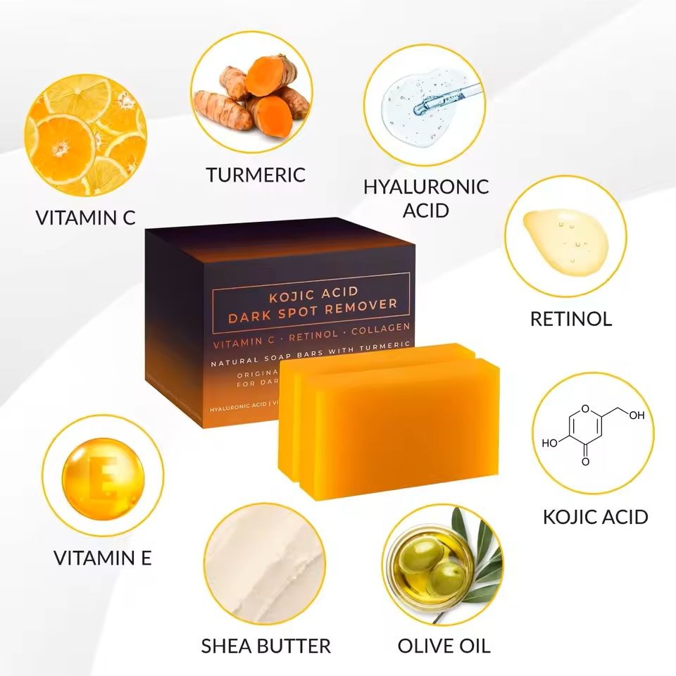 Kojic Acid Brightening Soap Bar 6