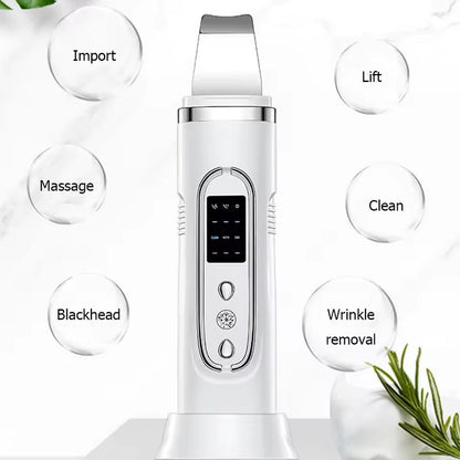 Ultrasonic Skin Scrubber Facial Cleansing Device 1