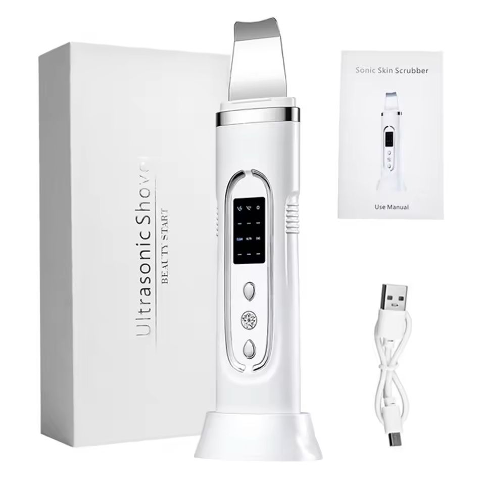 Ultrasonic Skin Scrubber Facial Cleansing Device 7
