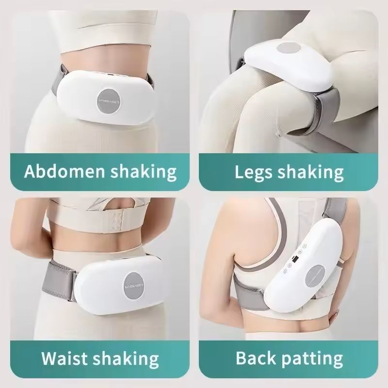 Electric Belly Massager Belt With Heat And Vibration 3