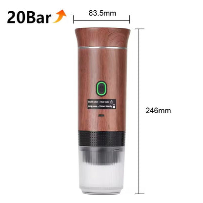 Wireless Portable Espresso Coffee Maker For Travel And Home 7