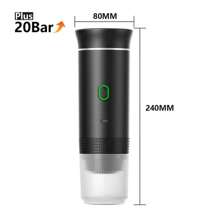Wireless Portable Espresso Coffee Maker For Travel And Home 8