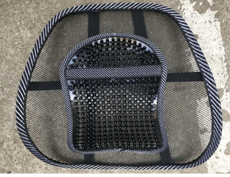 ErgoMesh Lumbar Support Cushion  Mesh Back Brace For Car Office And Home Seating Comfort 2