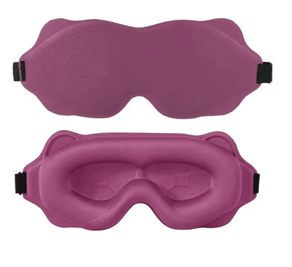 3D Contour Sleep Mask  Light Blocking Eye Mask For Sleeping And Travel Comfort 7