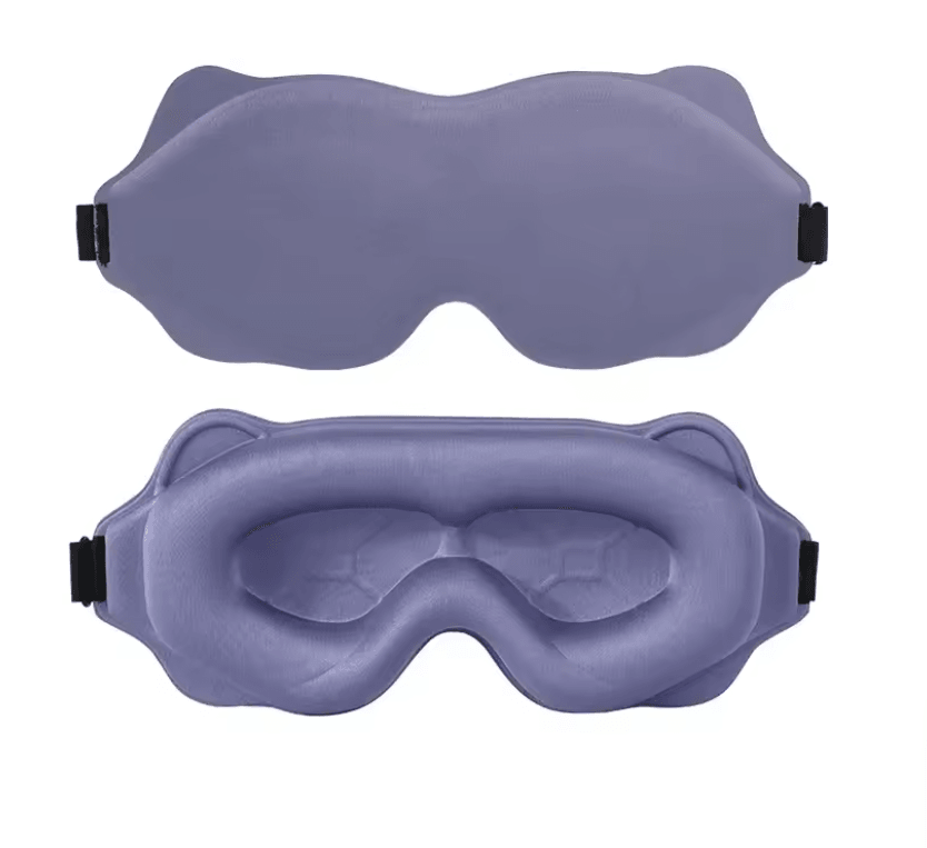 3D Contour Sleep Mask  Light Blocking Eye Mask For Sleeping And Travel Comfort 6