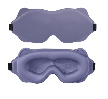 3D Contour Sleep Mask  Light Blocking Eye Mask For Sleeping And Travel Comfort 6