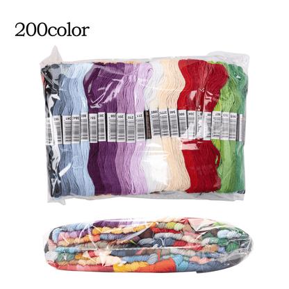 Premium Embroidery Floss Set  50 To 447 Color Threads For Cross Stitch And Craft Sewing 3