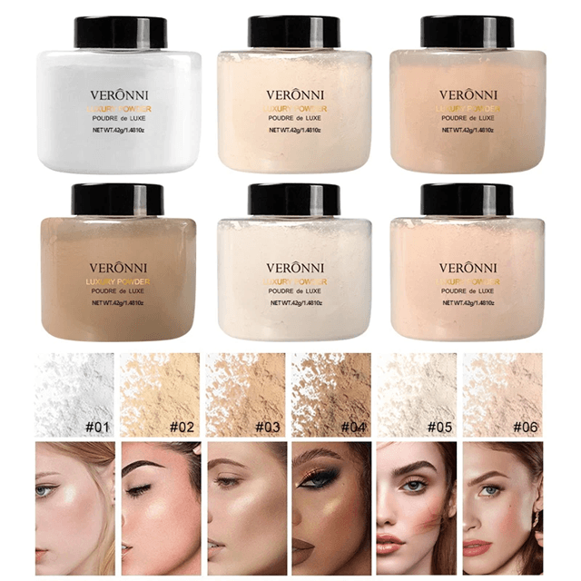 Banana Matte Loose Setting Powder  LongLasting Face Powder For Smooth ShineFree Finish 1