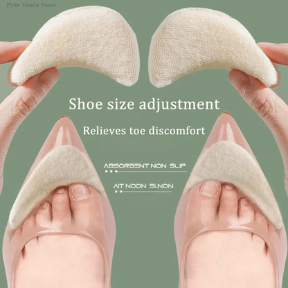 Soft Forefoot Cushion Inserts  Adjustable Toe Filler For High Heel Pain Relief And Fit Support 2
